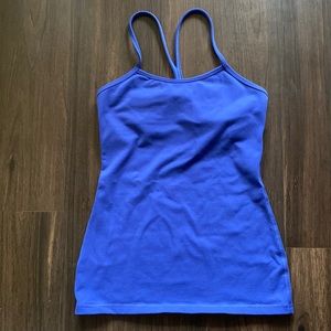 Lulu Lemon Cobalt Blue Razorback Tank